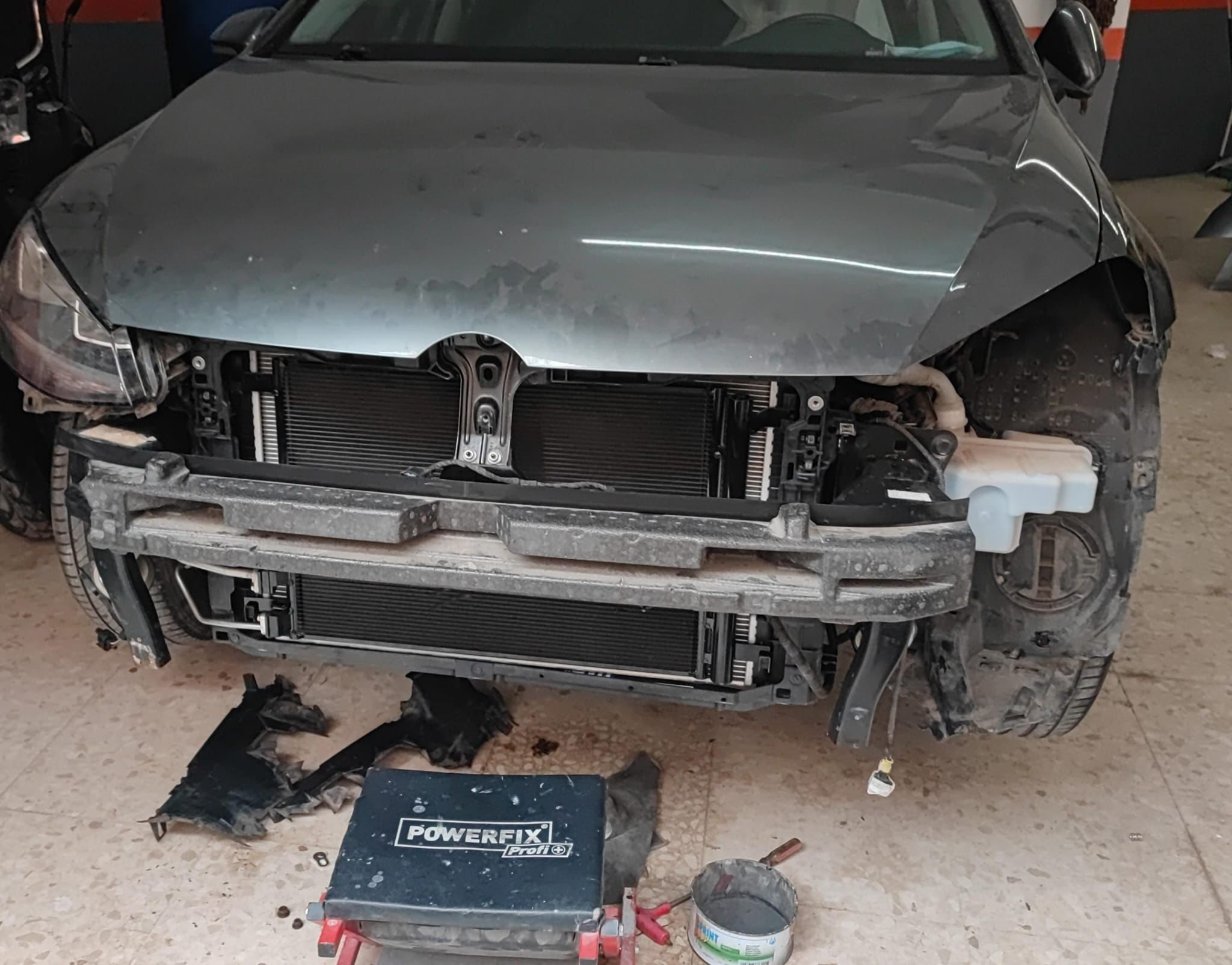 Trabajo después de la reparación